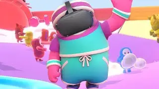 FALL GUYS IN VR IS CRAZY