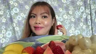 Mukbang Fresh Fruits ASMR | Relaxing Eating Sounds 🍇