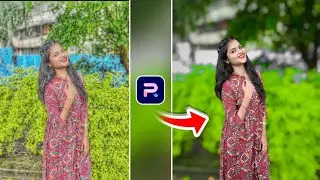 Background Blur Photo Editing | How To Blur Background In Photoroom | Photo Editing Tutorial