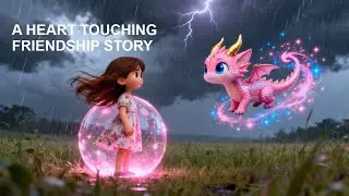Meera & The Lonely Dragon 🐉💖 | A Heart Touching Friendship Story