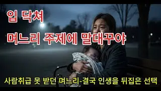 입 닥쳐 며느리 주제에 말대꾸