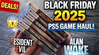 Покупки игр для PS5 в Черную пятницу 2025 года | Resident Evil, Alan Wake и другие