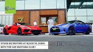 Cars & Coffee | UAE Mustang Club Meet Up in Dubai at Block 92 with Stoub Biz Motors