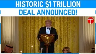 Trump Welcomes Crown Prince Muhammad bin Salman | $1 Trillion US-Saudi Deals & Peace Talks