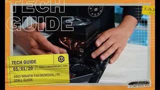 AMD Wraith Fan Removal/Install Guide!