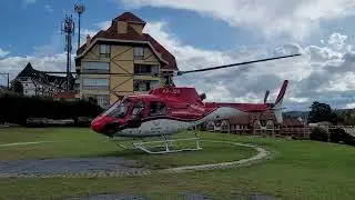 Decolagem -- AS 350 B2 -- PP-JBB -- Helimarte