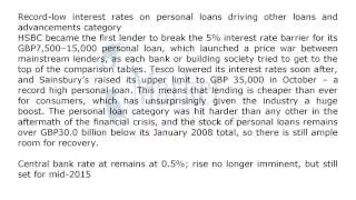 UK Consumer Credit Industry Key Trends and Opportu
