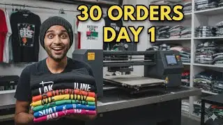 Socha bhi nahi tha… Business ke pehle din hi 30 T-Shirt order aa gaye | Self Made Journey 