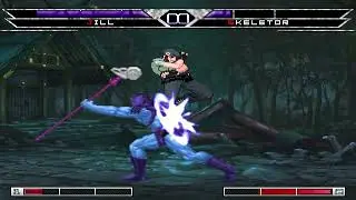 KOF MUGEN Jill Valentine vs Skeletor