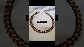 Simple daily wear mangalsutra design