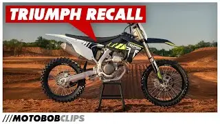 Triumph Issue Recall On Their TF 250-X Dirt Bikes