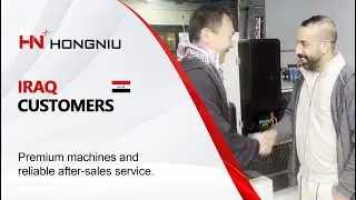Hongniu Laser Fiber Laser Cutting Machine in Iraq