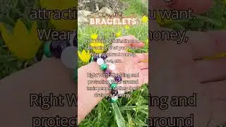 Crystal Bracelet tip.   Wear around toxic people so they don&rsquo;t drain your energy.