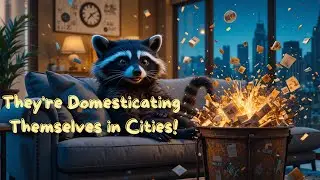 Raccoons Domesticating in Cities  Shocking Urban E