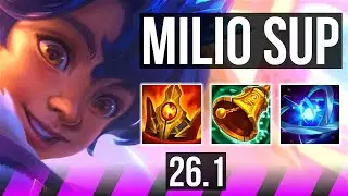 MILIO & Sivir vs LEONA & Varus (SUP) | KR Grandmaster | 26.1
