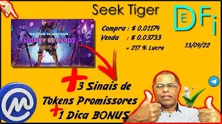 TOKEN Seek Tiger 217% de lucro e + 3 sinais daytrader