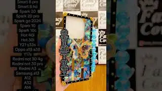 infinix oppo vivo tecno spark all model back cover new design in 2024
