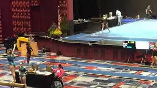 Level 10 yurchenko vault