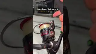 Spinning Rod vs Baitcaster‼️(Part 1)