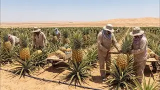 Intentaron cultivar piñas en el desierto  Lo que sucedió después sorprendió a todos