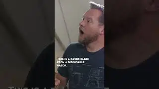 How to sneak a razor blade past bad guys