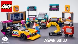 Custom Car Garage｜Lego Speed Build｜ASMR