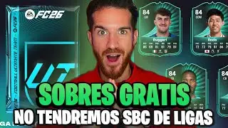 &iexcl;RAPIDO! M&aacute;s SOBRES GRATIS para FC 26 ✅ Dar&aacute;n una carta GRATIS al EMPEZAR EA FC 26