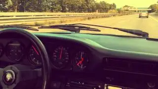 Porsche Carrera 3.2 SCART Exhaust + modified 911CHIPS - Start, sound and Top Speed