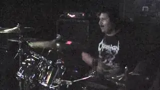 BLOODSCRIBE - Jesus Lopez Drum Camera - Suzuran Bar - Gardena, CA 10/11/2018