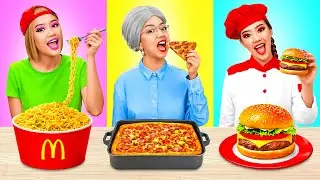 Tantangan Masakanku vs Nenek | Keren Banget Dapur Trik oleh ToonDO Challenge