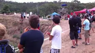 Mick Hannah wins Elite Mens Downhill title at 2011 Australian MTB Championship