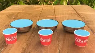 Very satisfying sky blue colour mini Tower making video 173 | relaxing video | ASMR sound