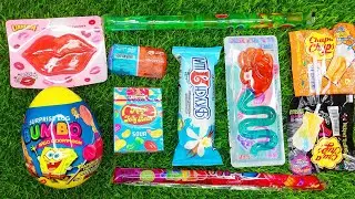 Satisfying video ASMR, glossy, diamond sugar free surprise egg, bumbo💯🫶😎👍👌🍬🍫