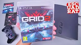GRID 2 PS3 - Unboxing & Gameplay Grid 2 PlayStation 3