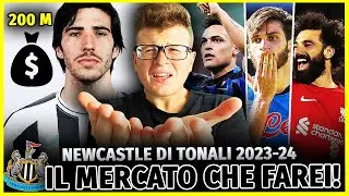 RICOSTRUIAMO il RICCHISSIMO NEWCASTLE di TONALI con 200 MILIONI per VINCERE la CHAMPIONS LEAGUE!!