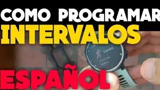 🔴#interval #training #garmin COMO PROGRAMAR ENTRENAMIENTO POR INTERVALOS EN TU GARMIN ESPAÑOL