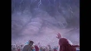 Exodus chapter 19 Moses at Mt sinai /God appears  to the israelites at Mt Sinai