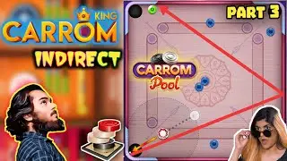 Best Indirect Finishes🔥 Part 3 / Carrom pool/ king indirect🌟