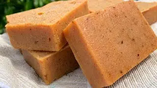 ||. COLD PROCESS GARLIC AND TURMERIC SOAP MAKING ||