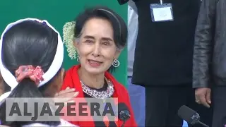 Suu Kyi calls for unity in divided Myanmar