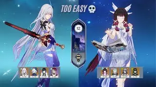NEW !! C0 Nefer Columbina & C0 Skirk Freeze - Spiral Abyss Floor 12 Genshin Impact 6.3