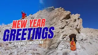 New Years Greetings 2026 | Bhikkhu Sanghasena | Mahabodhi International Meditation Centre | Leh