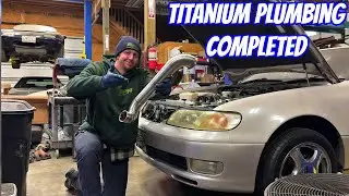 Завершаю монтаж титановой сантехники на своем Turbo Aristo.