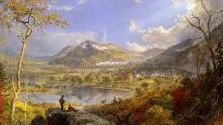 Starrucca Viaduct, Pennsylvania, by the American artist Jasper Francis Cropsey | 4K Frame TV Art