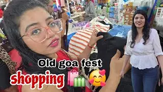So many stalls at Goencho Saib Fest old goa 🥰 / Konkani vlog goa 