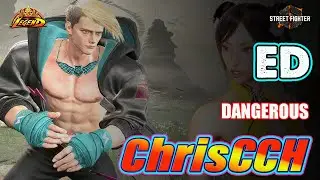 SF6 🔥 ChrisCCH Best ED  Vs  Punk (MOKE) 👊 DLC High Level Matches