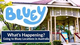 Visiting #bluey Locations in #australia - Brisbane Vlog | Family activities in Brisbane 