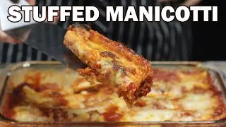 Stuffed Manicotti Recipe (Best Italian Dish)