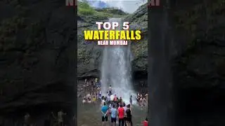 Top 5 Waterfalls Near Mumbai 😍🌊#waterfall