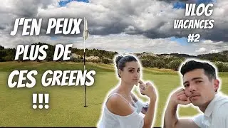 Je galère sur ces greens carrés !!!   Vlog au domaine de Manville + paysages Cévenols